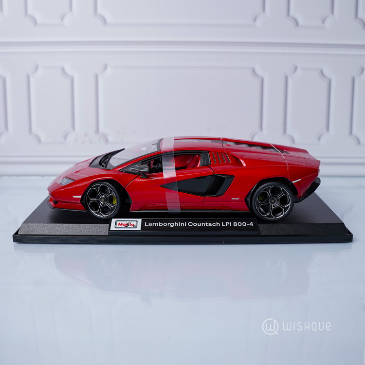 Maisto Lamborghini Countach LPI 800-4 Burgundy Special Edition