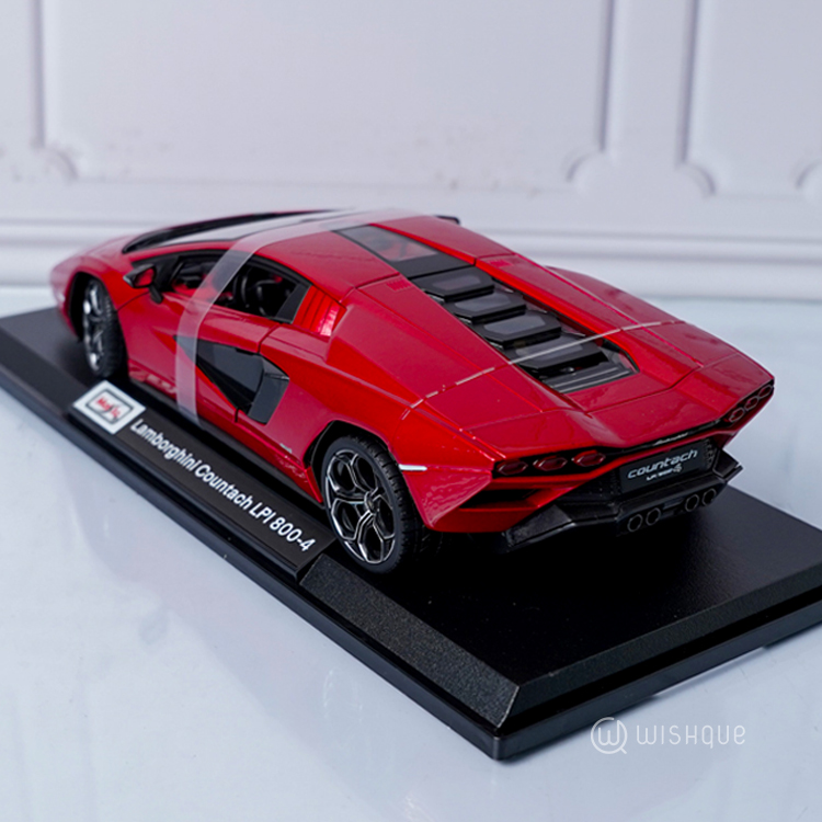 Maisto Lamborghini Countach LPI 800-4 Burgundy Special Edition