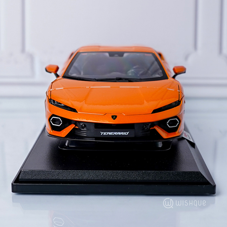 Maisto Lamborghini Temerario Orange Metallic Diecast Special Edition