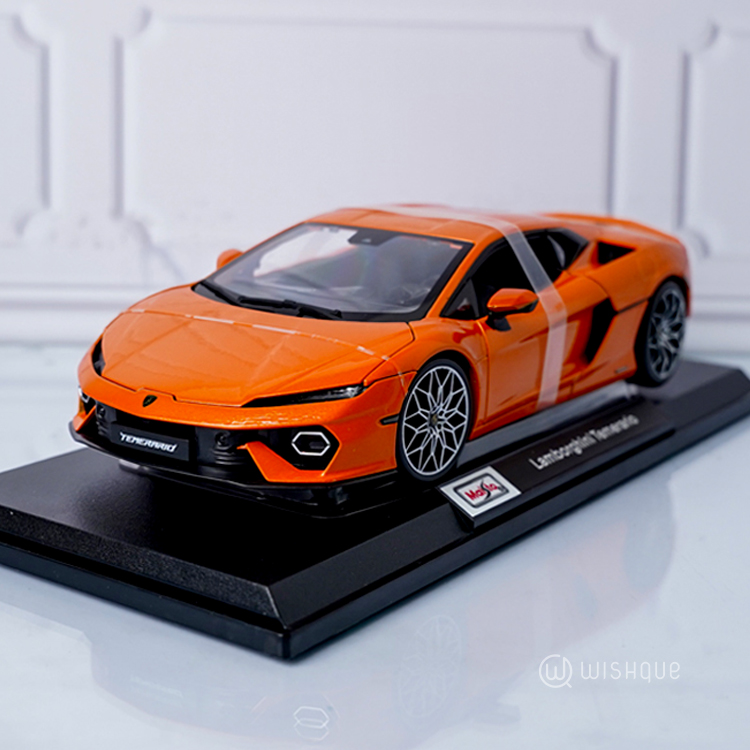 Maisto Lamborghini Temerario Orange Metallic Diecast Special Edition