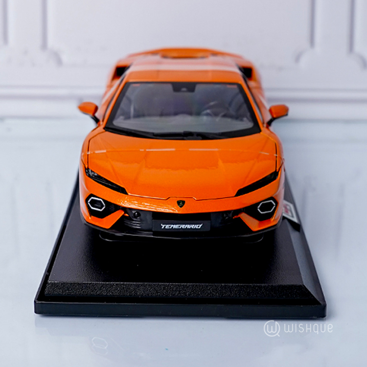 Maisto Lamborghini Temerario Orange Metallic Diecast Special Edition