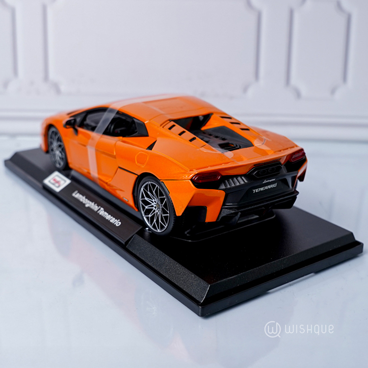 Maisto Lamborghini Temerario Orange Metallic Diecast Special Edition