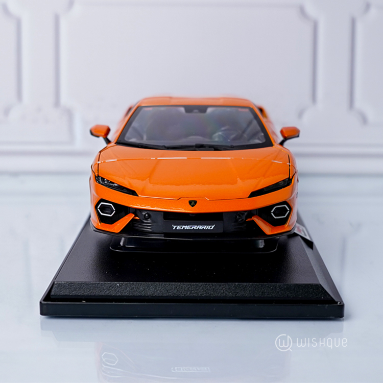 Maisto Lamborghini Temerario Orange Metallic Diecast Special Edition