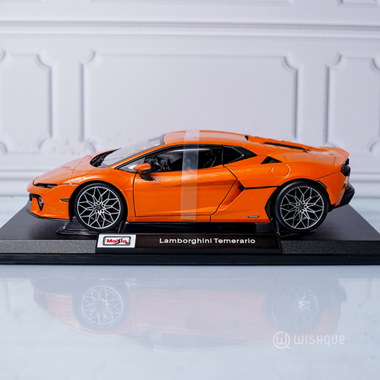 Maisto Lamborghini Temerario Orange Metallic Diecast Special Edition