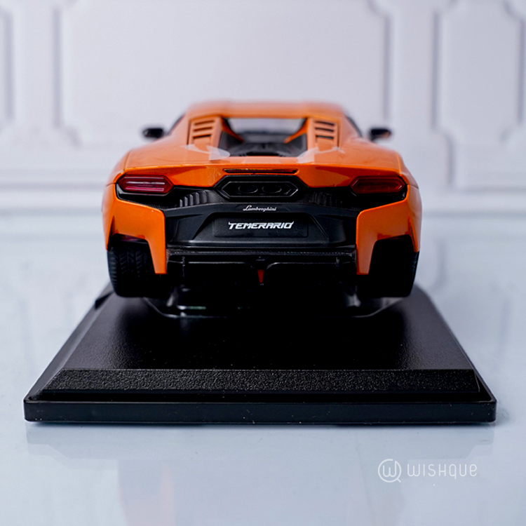 Maisto Lamborghini Temerario Orange Metallic Diecast Special Edition