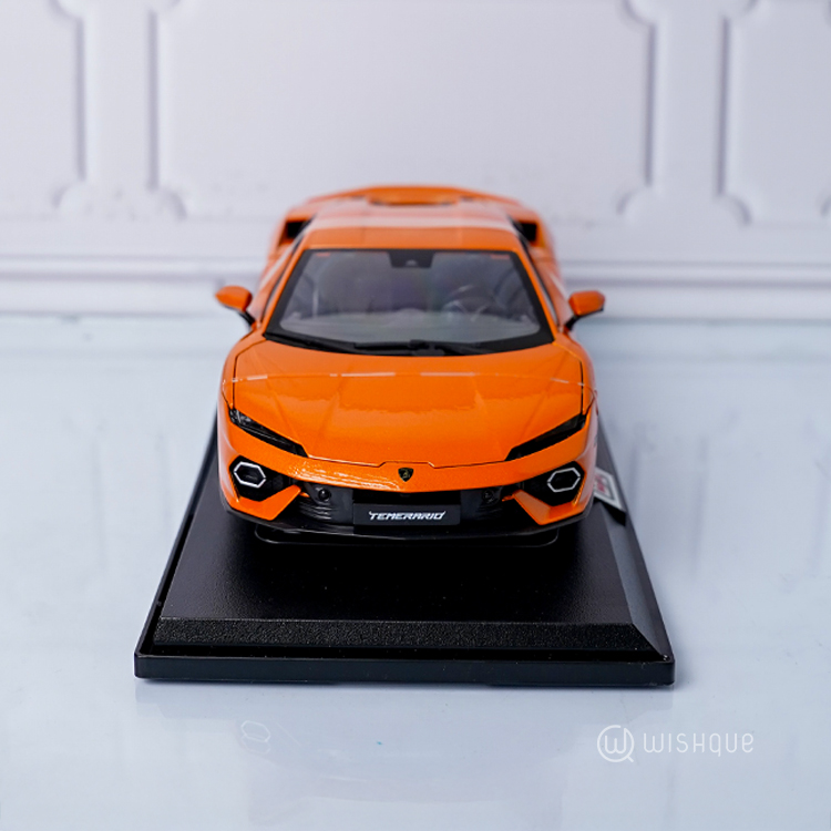 Maisto Lamborghini Temerario Orange Metallic Diecast Special Edition