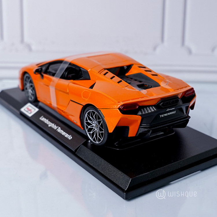 Maisto Lamborghini Temerario Orange Metallic Diecast Special Edition