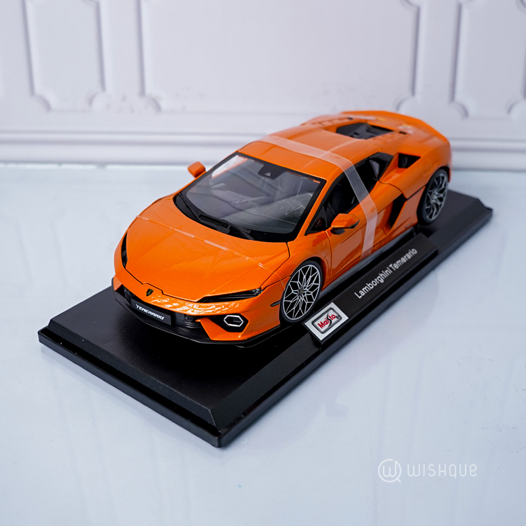 Maisto Lamborghini Temerario Orange Metallic Diecast Special Edition
