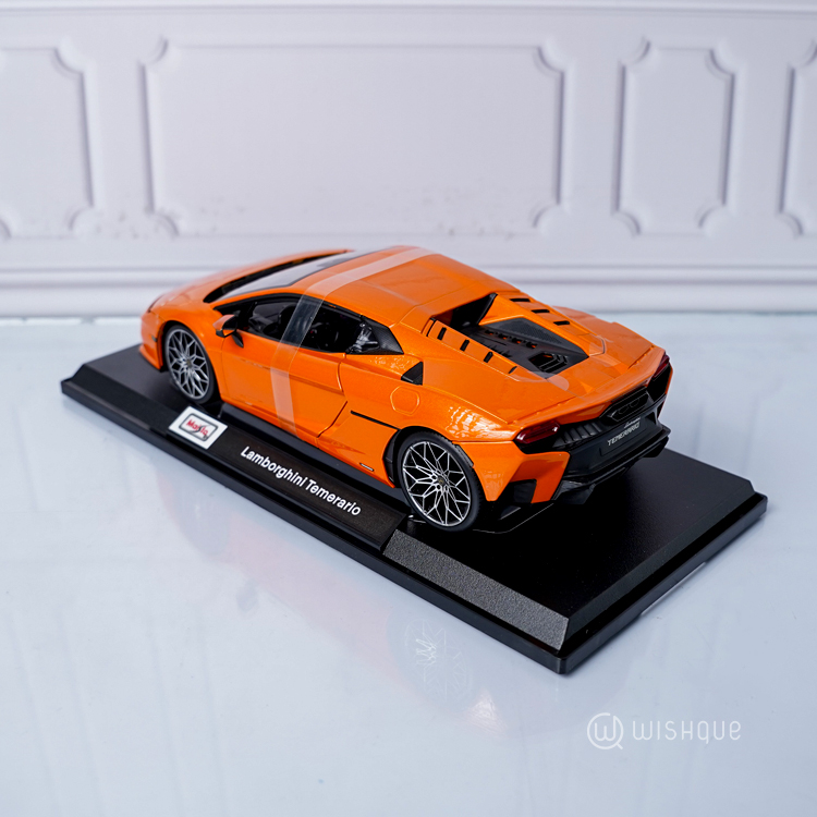 Maisto Lamborghini Temerario Orange Metallic Diecast Special Edition