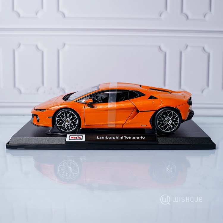 Maisto Lamborghini Temerario Orange Metallic Diecast Special Edition