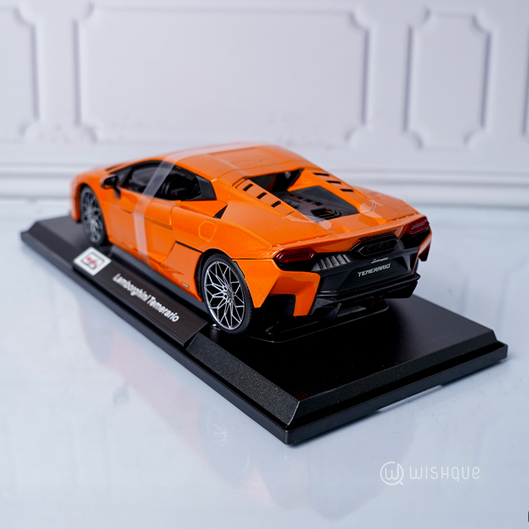 Maisto Lamborghini Temerario Orange Metallic Diecast Special Edition