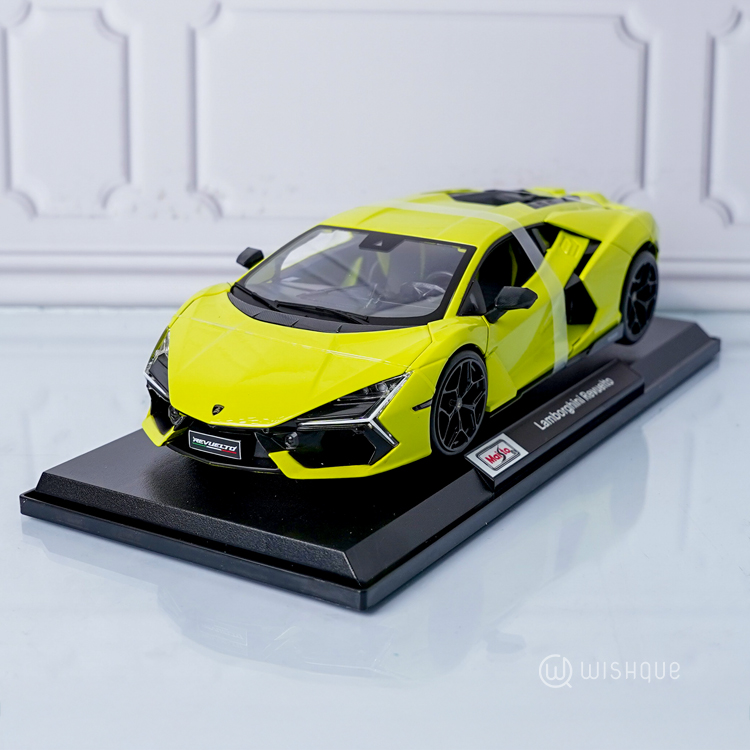Maisto Lamborghini Revuelto Diecast Model Car - Neon Green