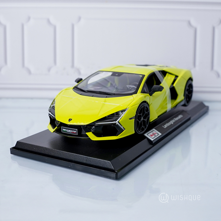 Maisto Lamborghini Revuelto Diecast Model Car - Neon Green