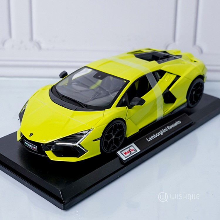 Maisto Lamborghini Revuelto Diecast Model Car - Neon Green