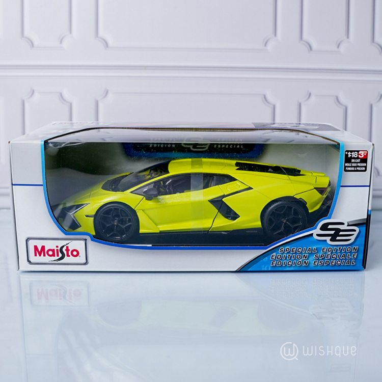 Maisto Lamborghini Revuelto Diecast Model Car - Neon Green