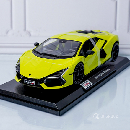 Maisto Lamborghini Revuelto Diecast Model Car - Neon Green