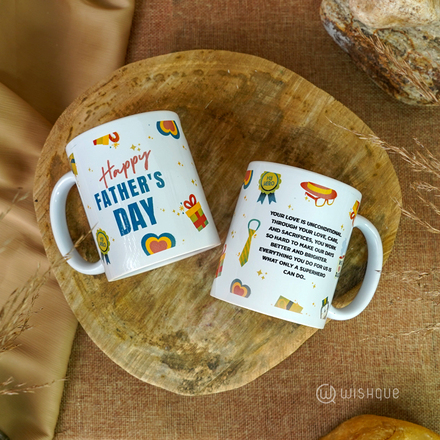 Happy Father's Day Celebration Printed Mug