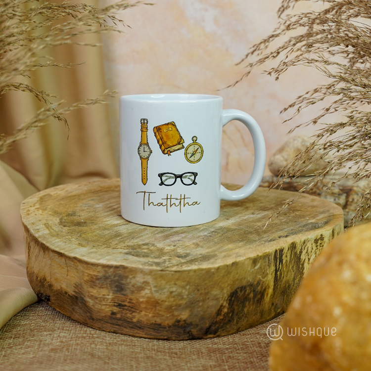 Thaththa My Hero Greeting Card & Printed Mug