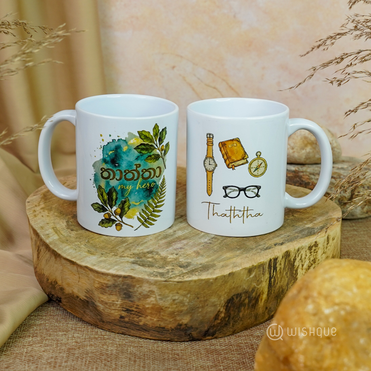 Thaththa My Hero Greeting Card & Printed Mug