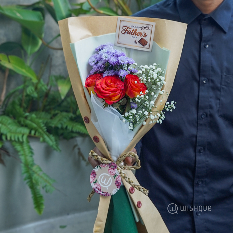 The Nature Lover Father's Day Fresh Flower Bouquet