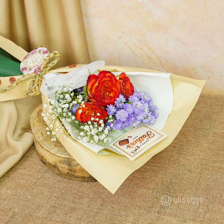 The Nature Lover Father's Day Fresh Flower Bouquet
