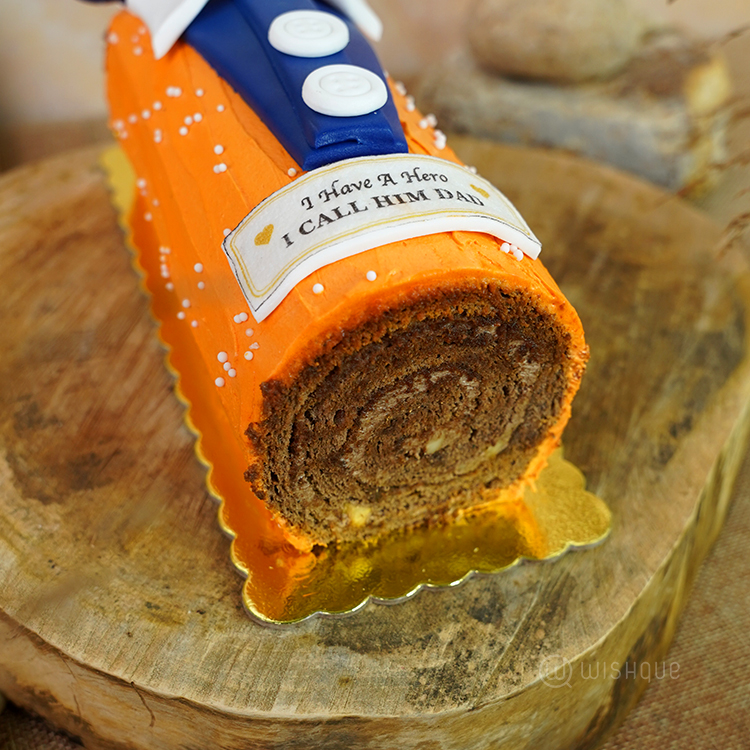 Gentleman Tuxedo Chocolate Swiss Roll