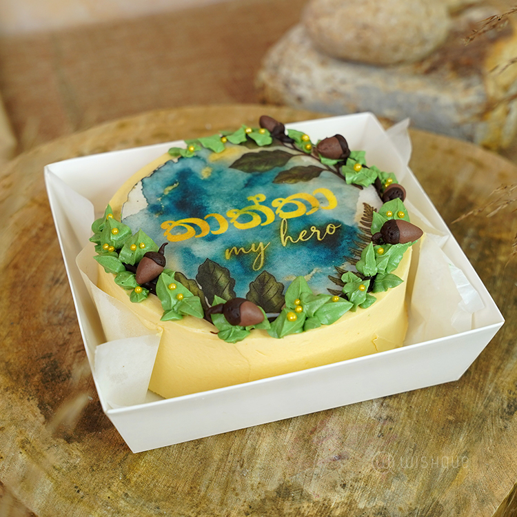 Thaththa My Hero Chocolate Bento Cake