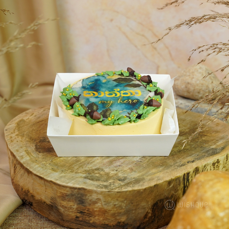Thaththa My Hero Chocolate Bento Cake