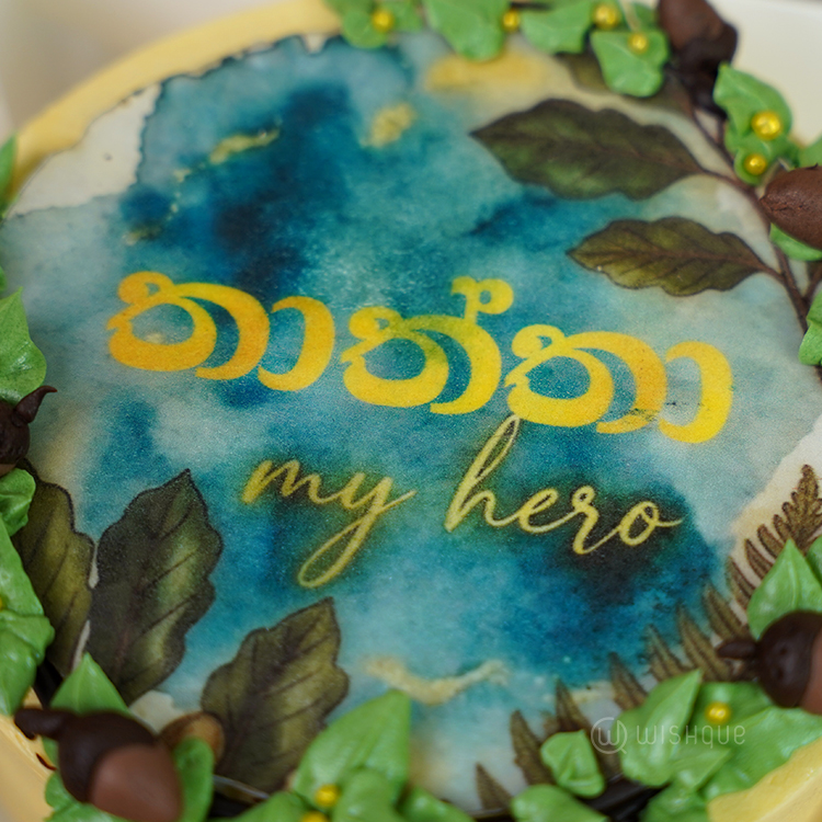 Thaththa My Hero Chocolate Bento Cake