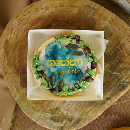 Thaththa My Hero Chocolate Bento Cake