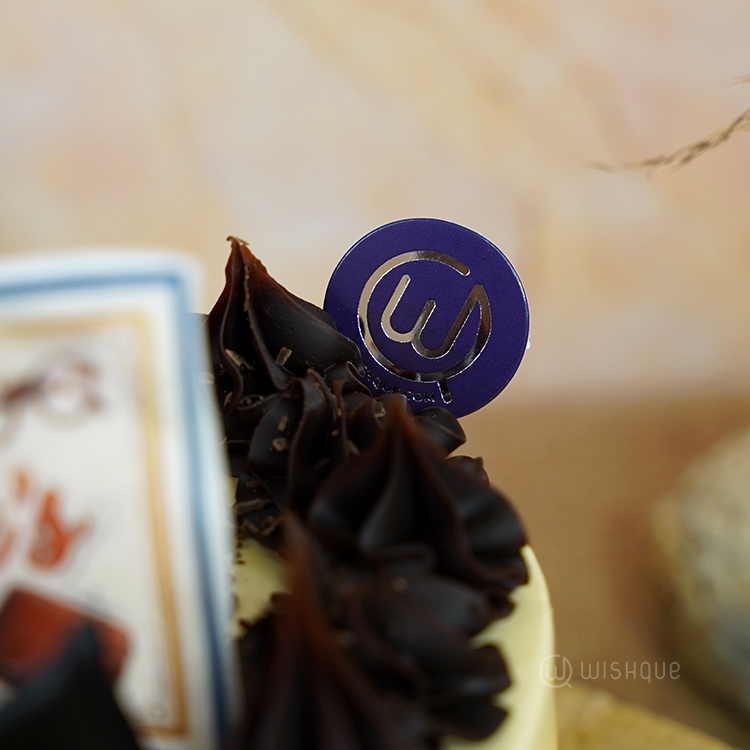 Royal Suit Happy Father's Day Chocolate Ganache Cake