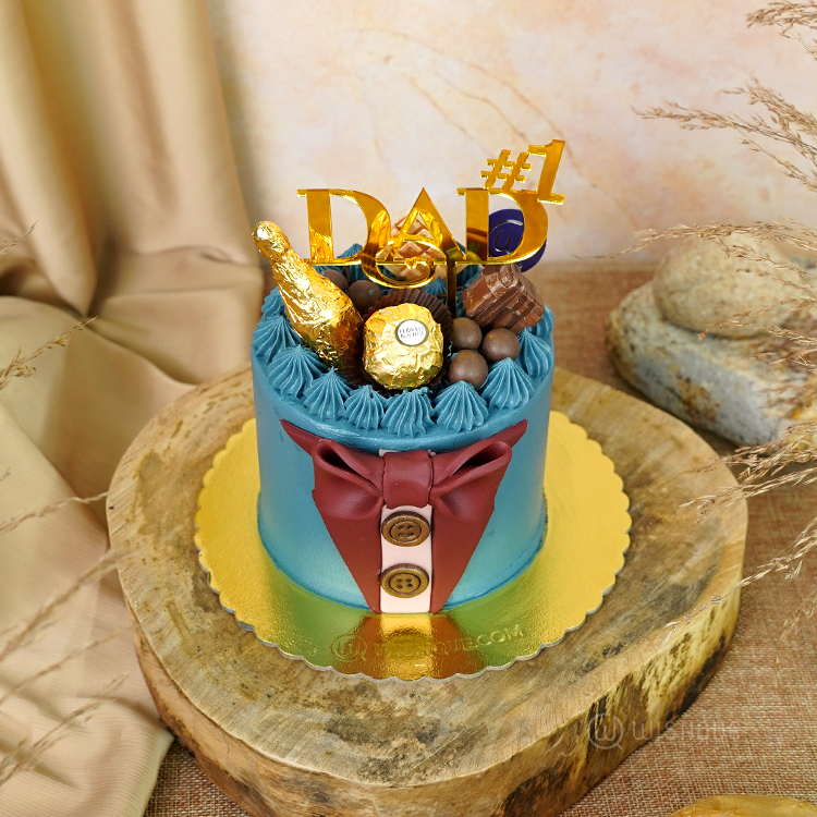 Dad's Grand Celebration Chocolate Cake