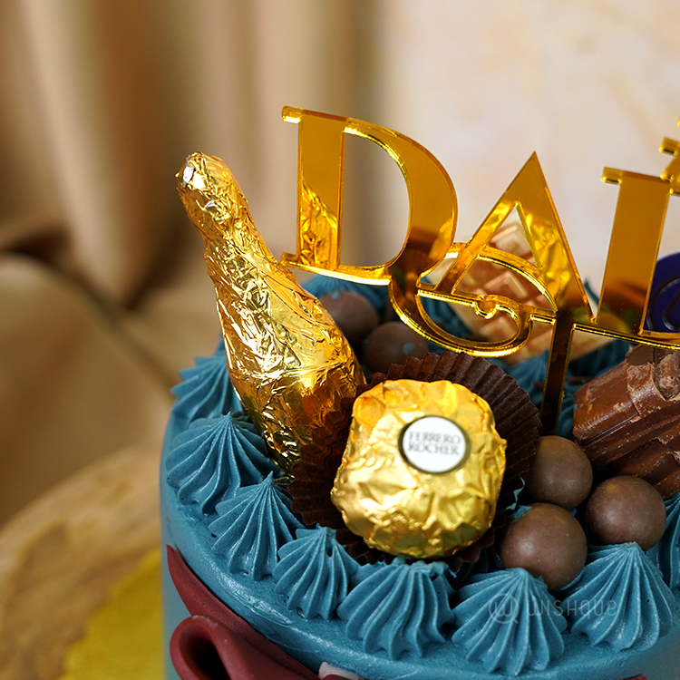 Dad's Grand Celebration Chocolate Cake