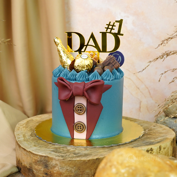 Dad's Grand Celebration Chocolate Cake