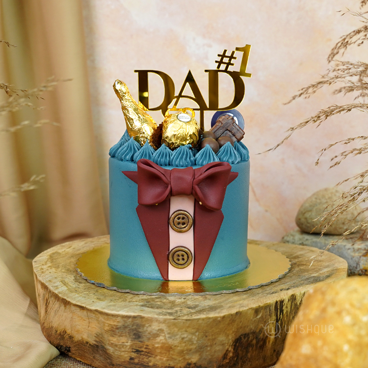 Dad's Grand Celebration Chocolate Cake