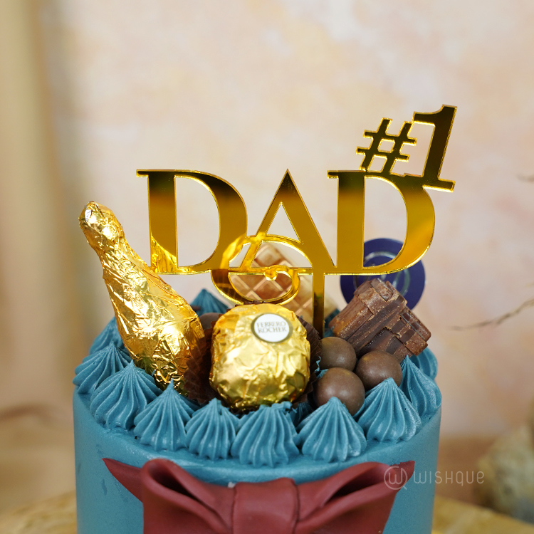 Dad's Grand Celebration Chocolate Cake
