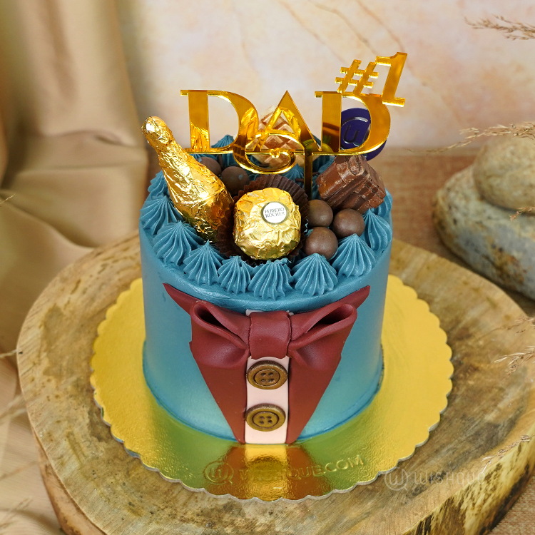 Dad's Grand Celebration Chocolate Cake