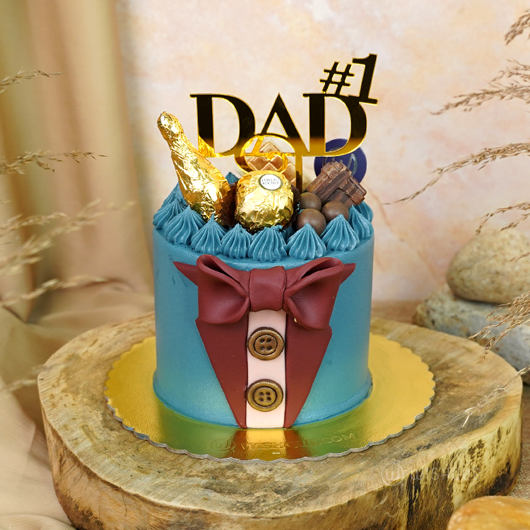 Dad's Grand Celebration Chocolate Cake