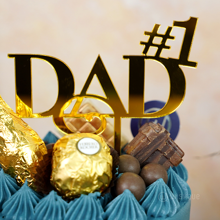 Dad's Grand Celebration Chocolate Cake