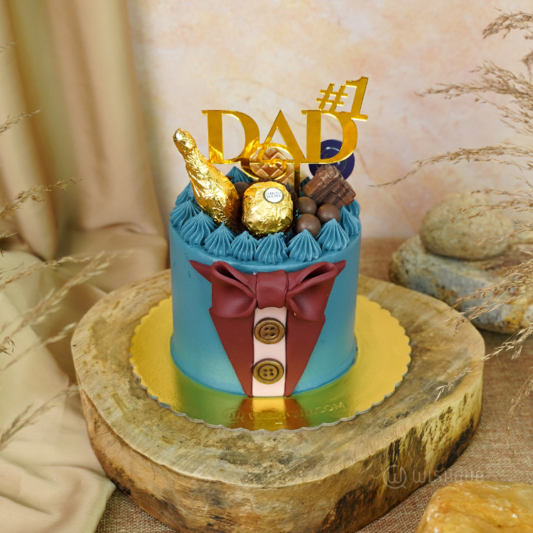 Dad's Grand Celebration Chocolate Cake
