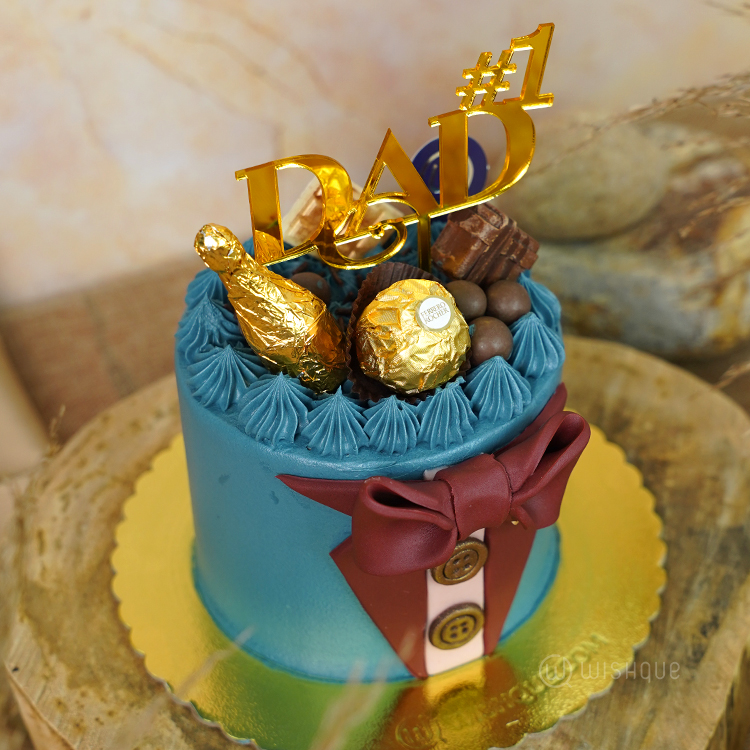 Dad's Grand Celebration Chocolate Cake