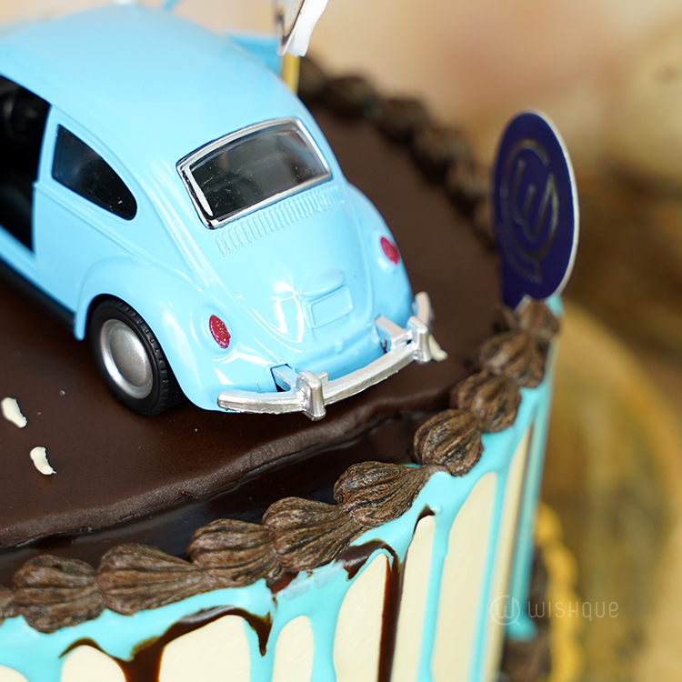 Vintage Cruiser Dad Edition Buttercream Ganache Cake