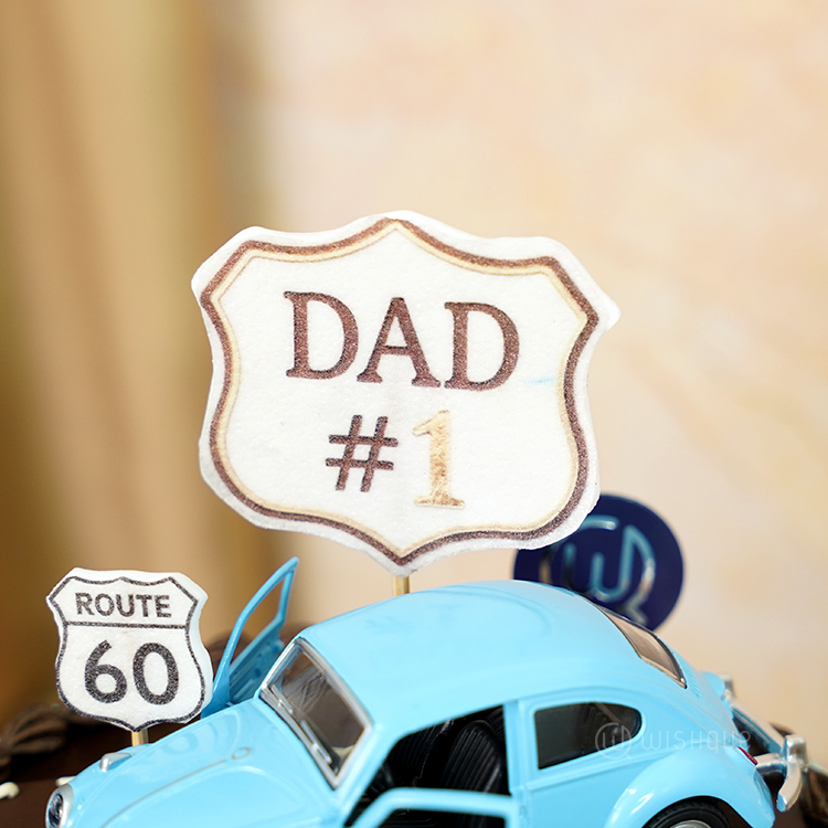 Vintage Cruiser Dad Edition Buttercream Ganache Cake