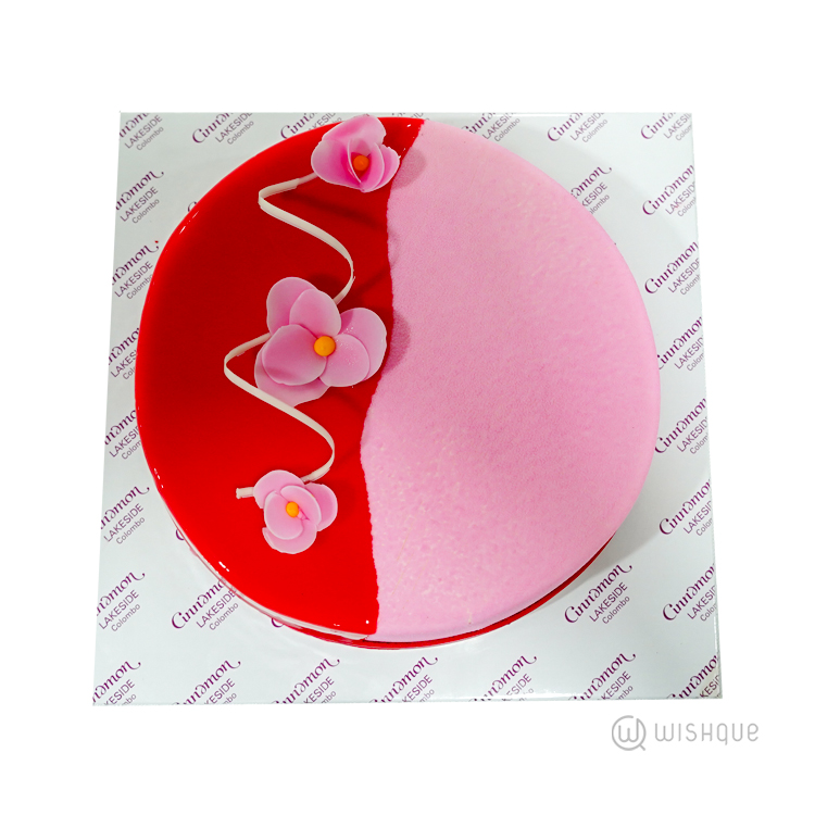 Strawberry Rose Cake