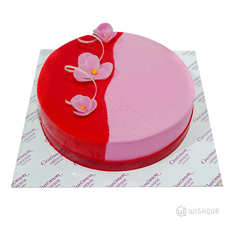 Strawberry Rose Cake