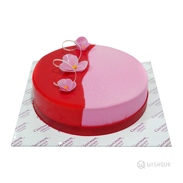 Strawberry Rose Cake