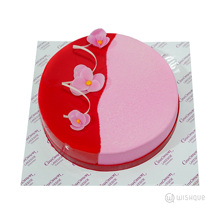 Strawberry Rose Cake