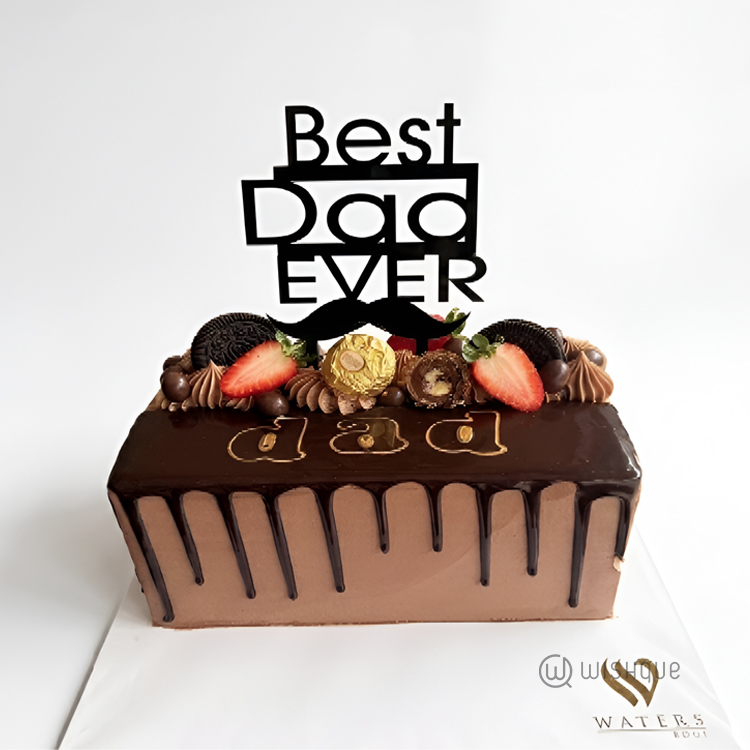 Dad Golden Moments Cake