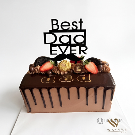 Dad Golden Moments Cake