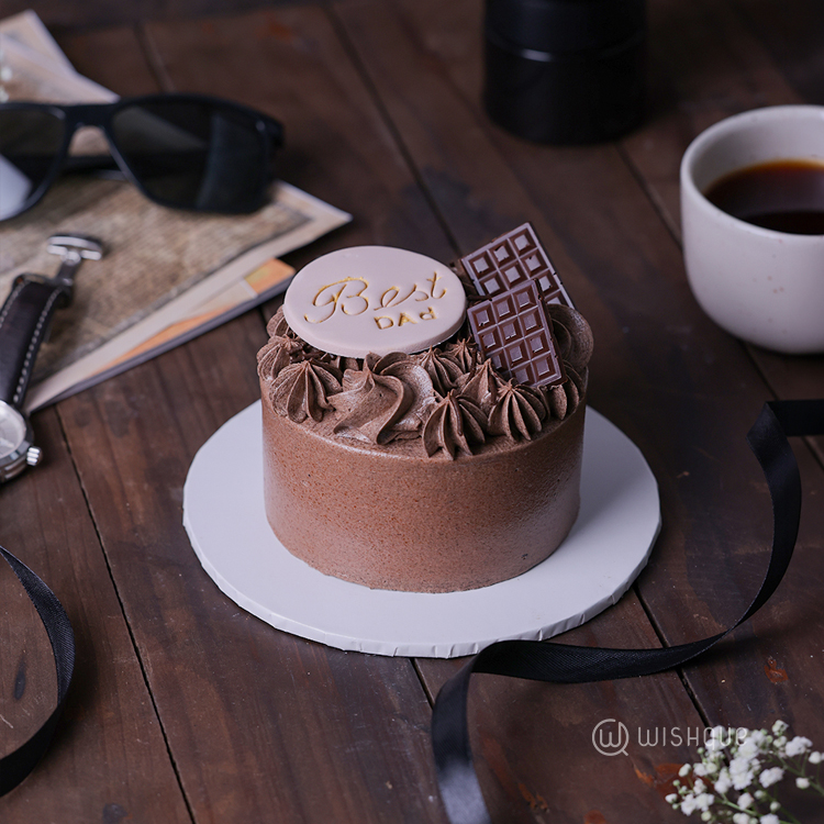 Best Dad Chocolate Bento Cake